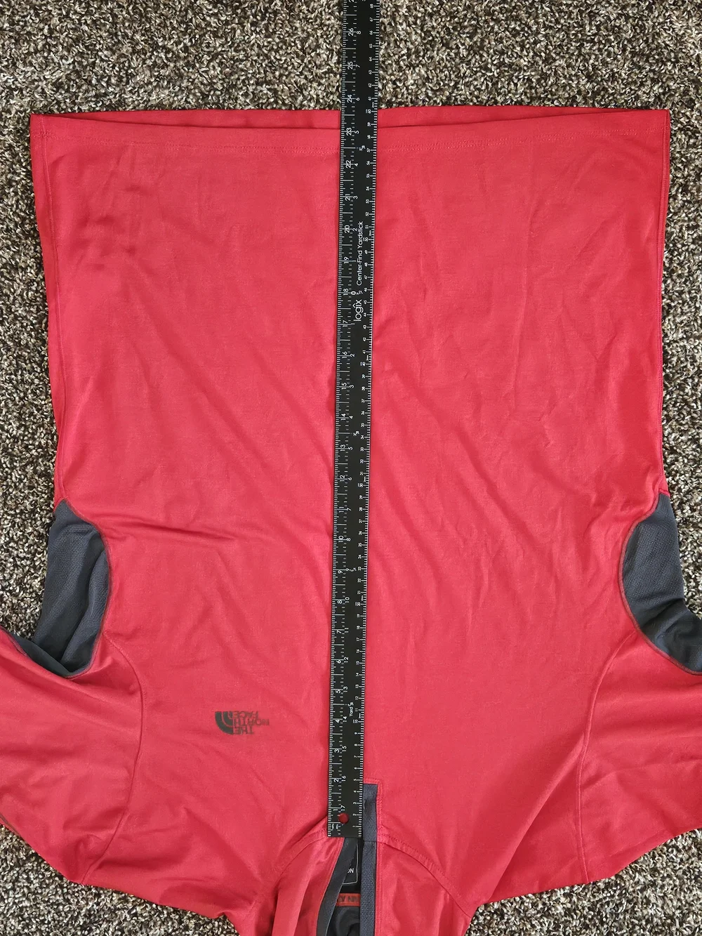 The North Face Red Hooded Pullover